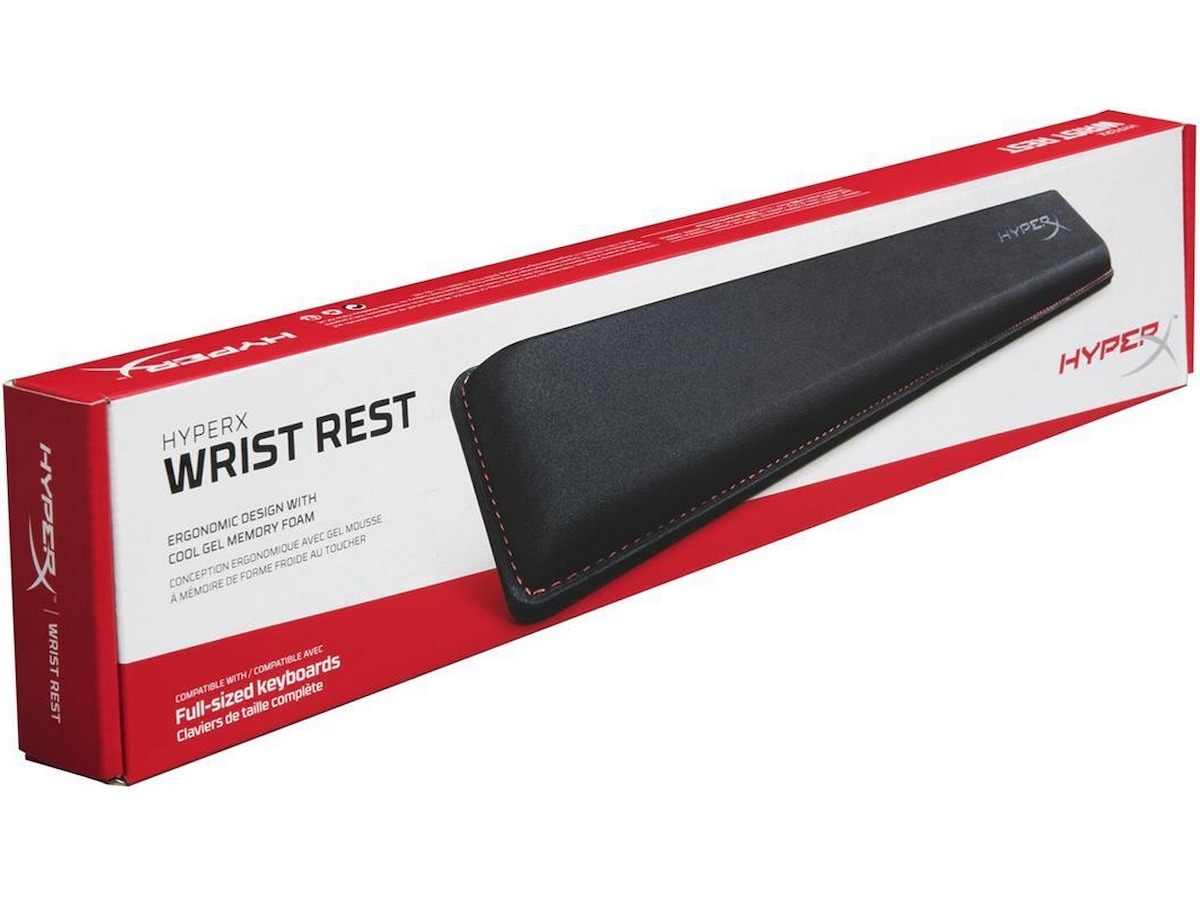 HyperX Gaming Håndledningsstøtte (sort) Tilbehør til gaming tastatur og mus