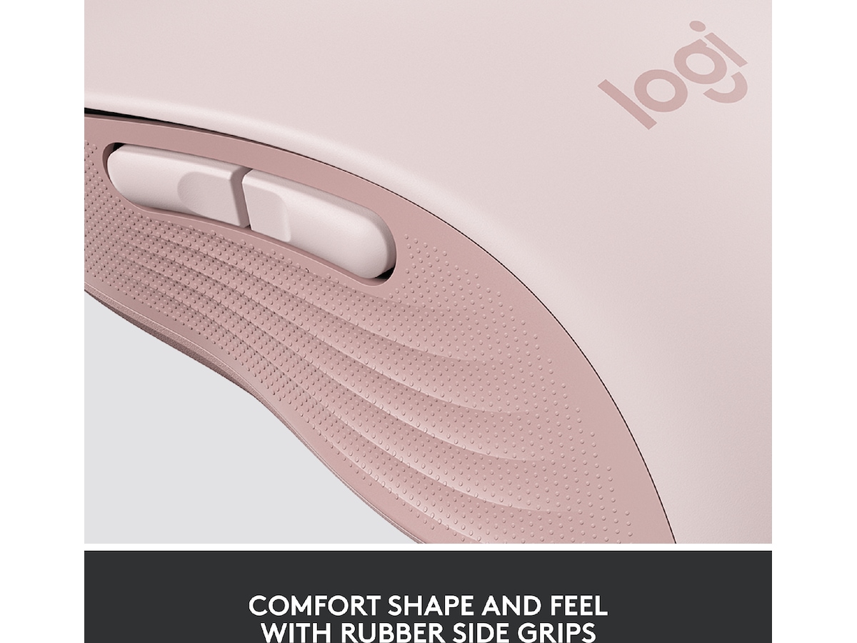 Logitech Signature M650 Medium  trådløs mus Pink Mus