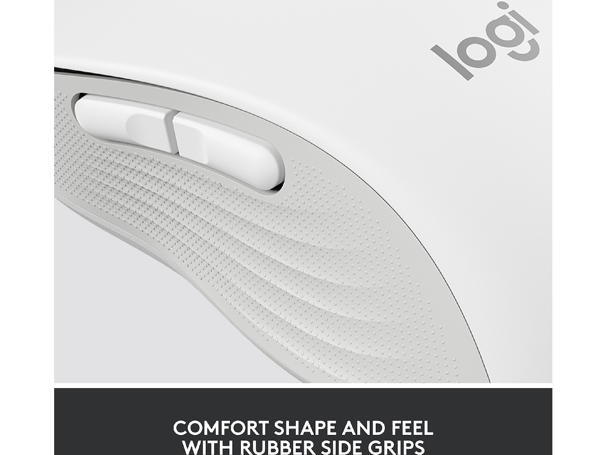 Logitech Signature M650 Medium  trådløs mus Offwhite Mus