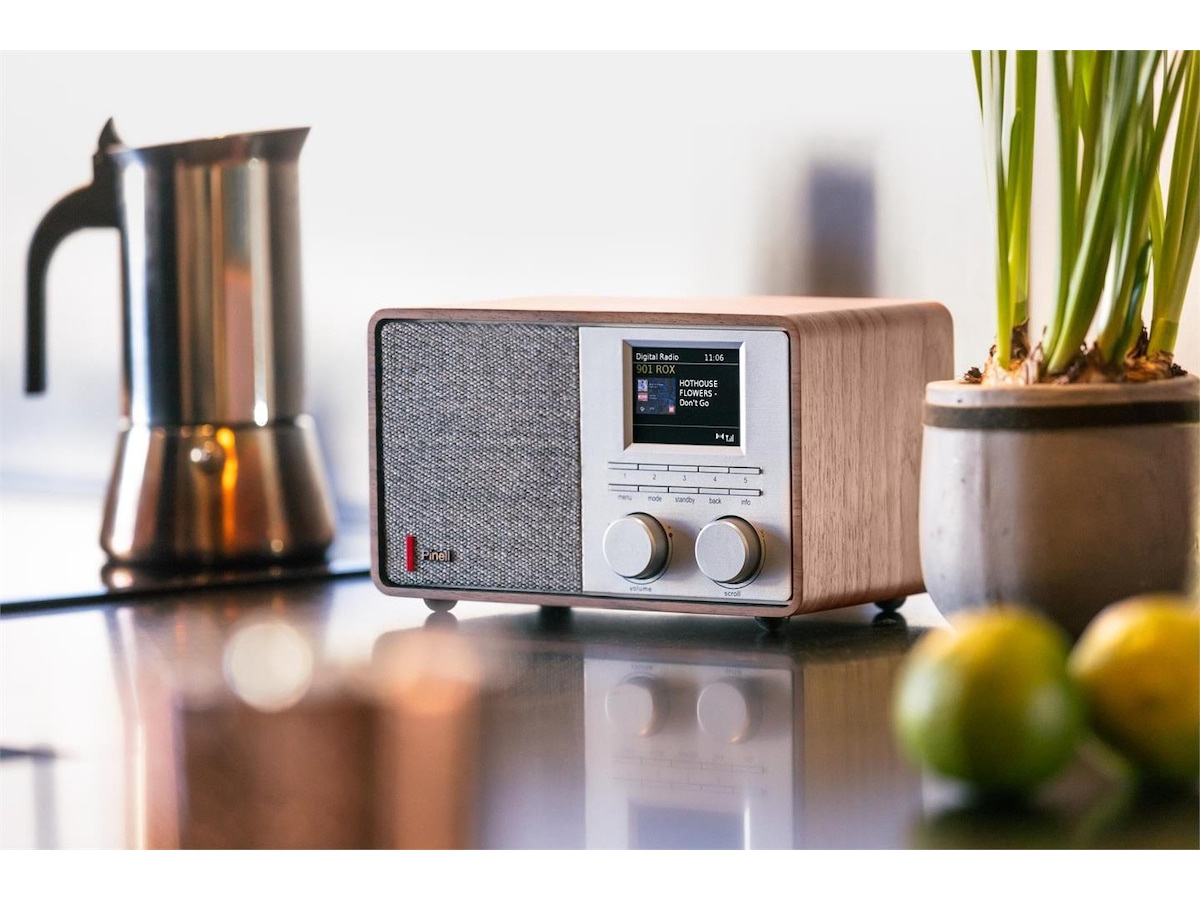 Pinell Supersound 201 (valnød) Radio & musikafspillere