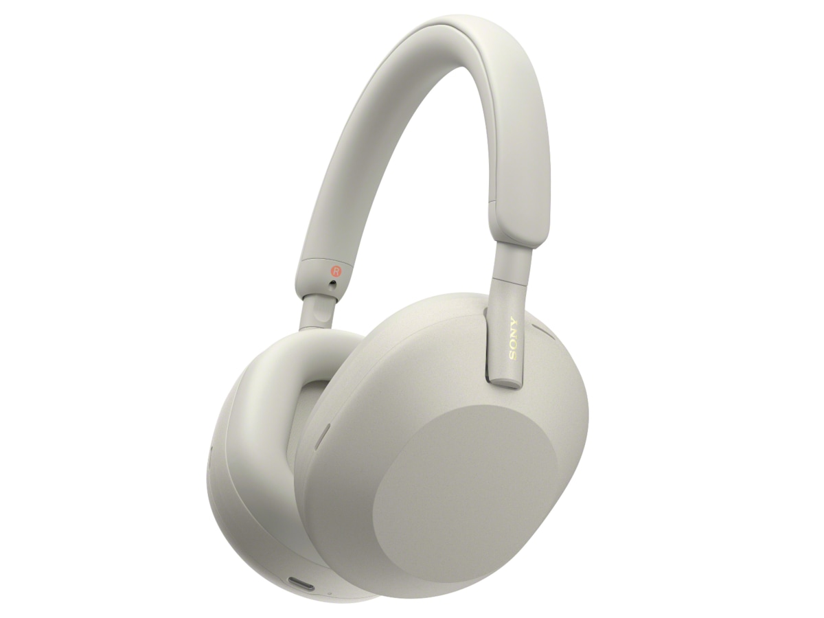 Sony WH-1000XM5 Trådløse høretelefoner, Over-Ear (sølv) Høretelefoner