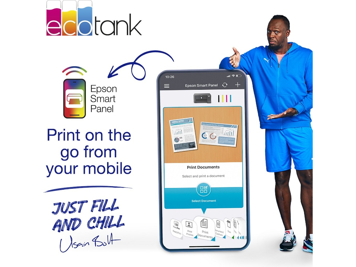 Epson Ecotank ET-1810 Blækprinter Printere