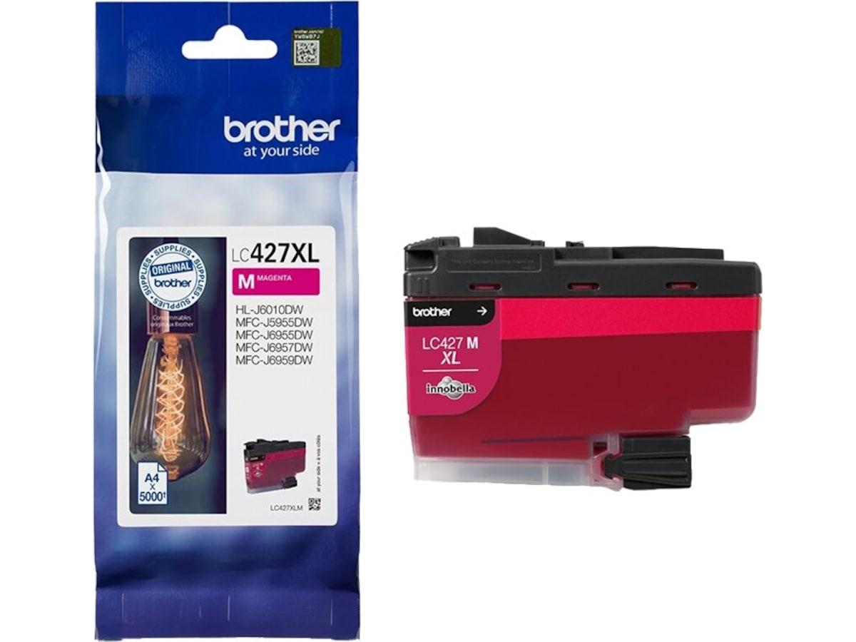 Brother blæk LC427XLM Magenta Blækpatroner