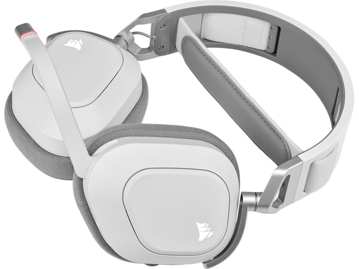 Corsair HS80 RGB Trådløst Gaming Headset (hvid) Gamingheadset