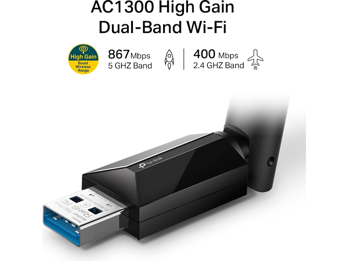 TP-Link Archer T3U Plus USB Adapter Netkort