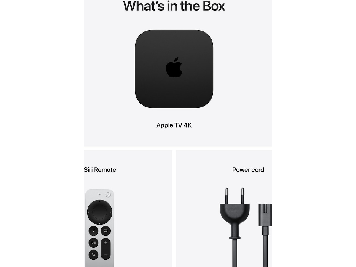 Apple TV 4K 64GB Medieafspillere
