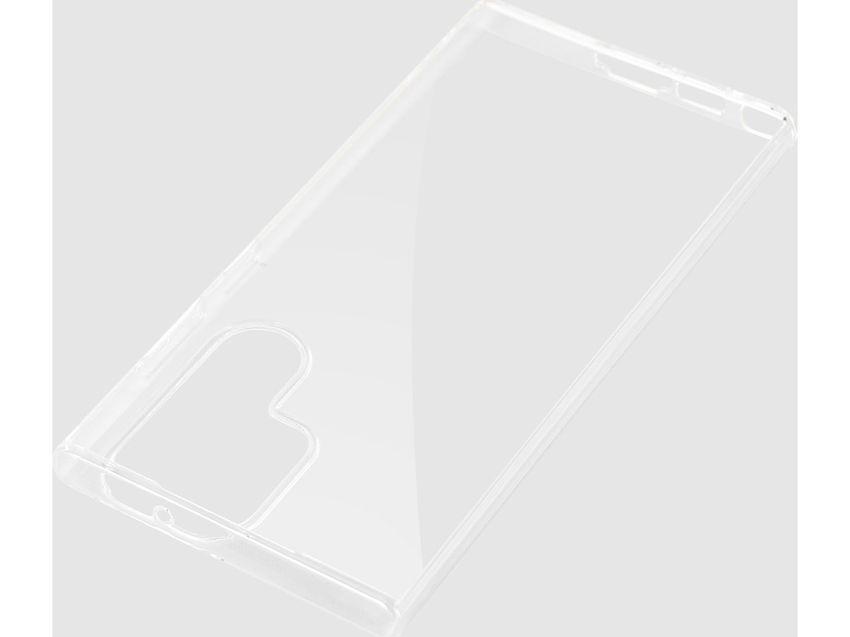 iiglo Galaxy S23 Ultra Silikonecover (gennemsigtig) Mobilcover