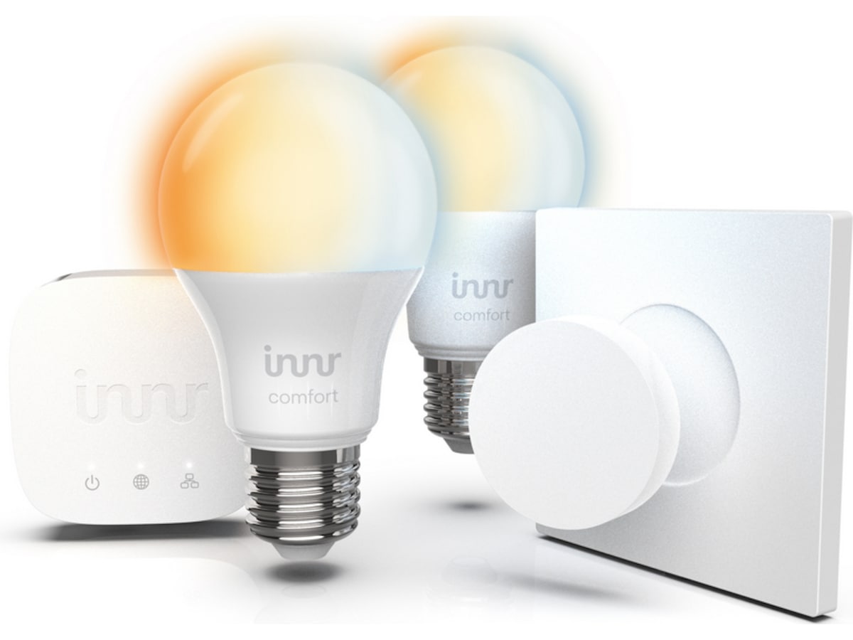 Innr startsæt E27 ambiance hvid LED-pærer & elpærer