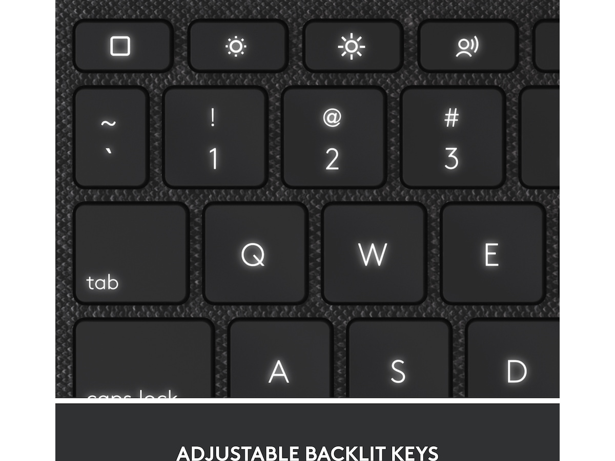 Logitech iPad 10,9" / 11" Combo Touch Tastaturcover (oxford grey) Cover til tablet