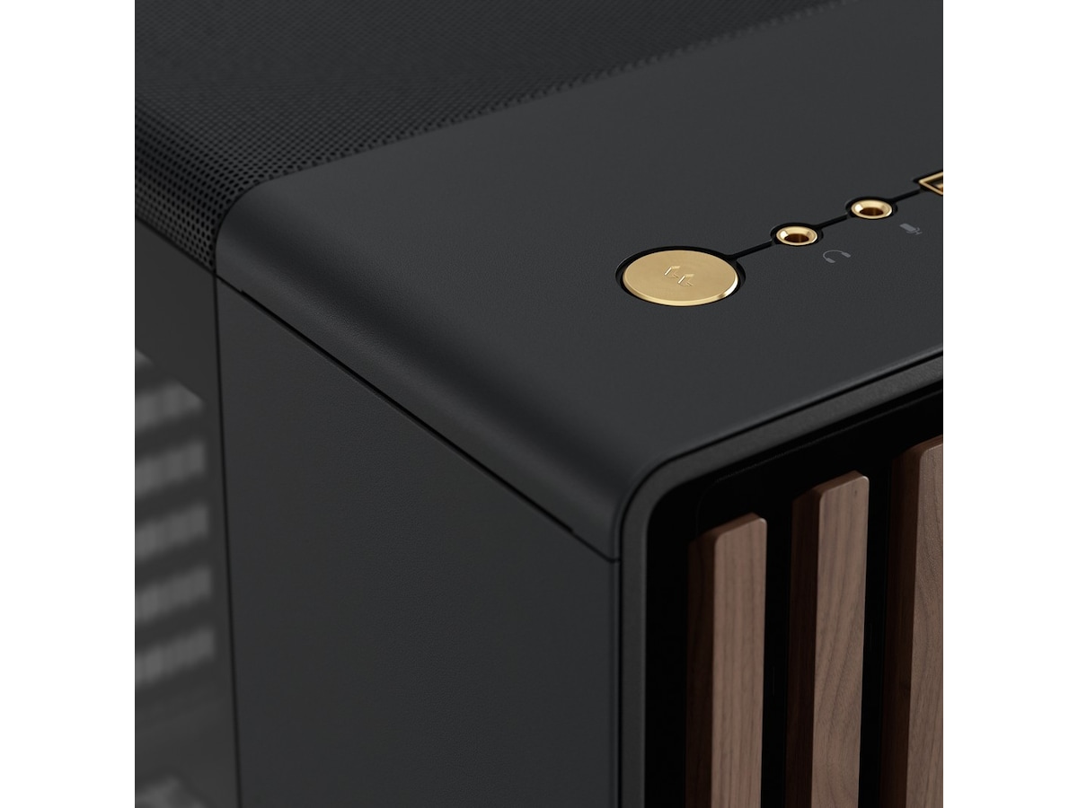 Fractal North Charcoal Black TG Mid Tower Midi Tower
