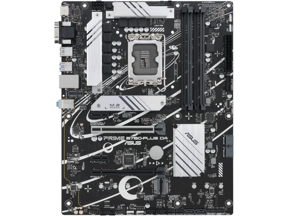 ASUS PRIME B760-PLUS D4 Bundkort Intel Socket