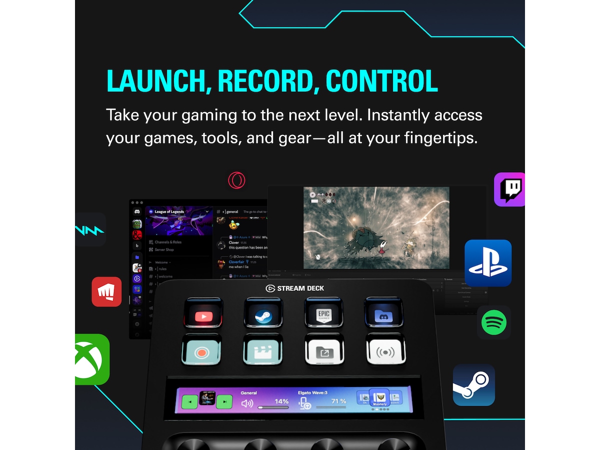 Elgato Stream Deck + Capture og streamning
