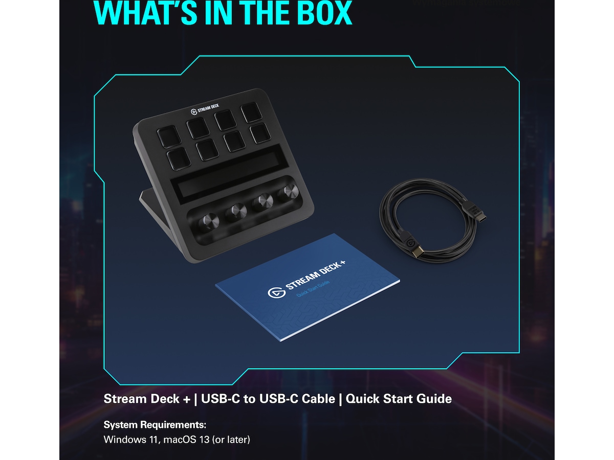 Elgato Stream Deck + Capture og streamning
