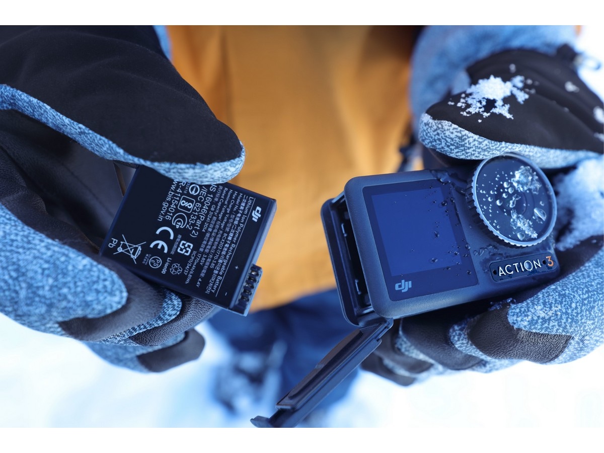 DJI Battery Extreme for Osmo Action 3 Tilbehørssæt til kameraer