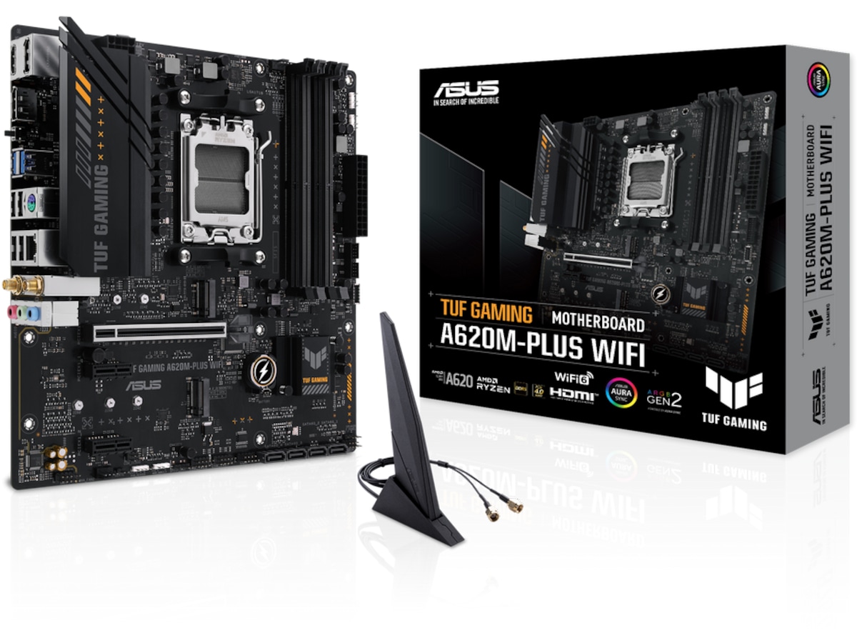 ASUS TUF GAMING A620M-PLUS WIFI Bundkort AMD Socket