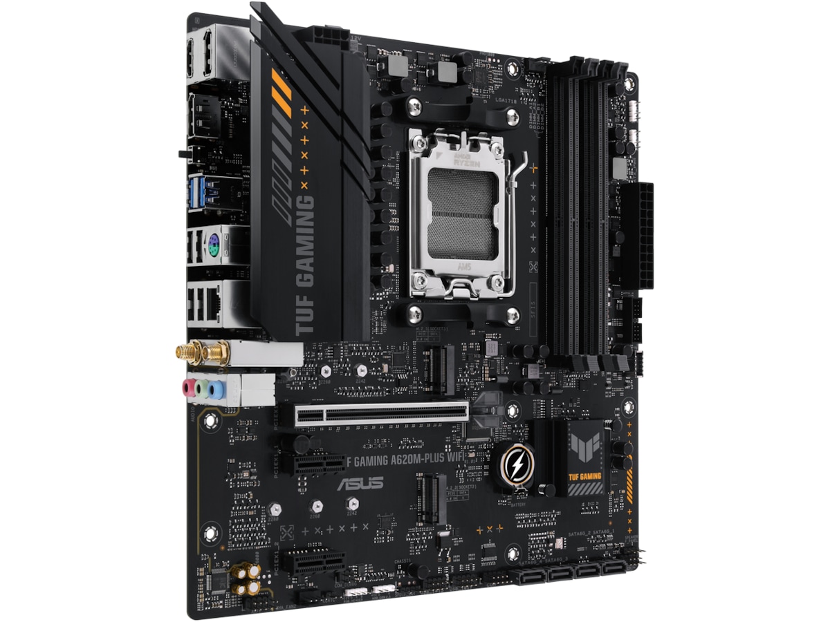 ASUS TUF GAMING A620M-PLUS WIFI Bundkort AMD Socket