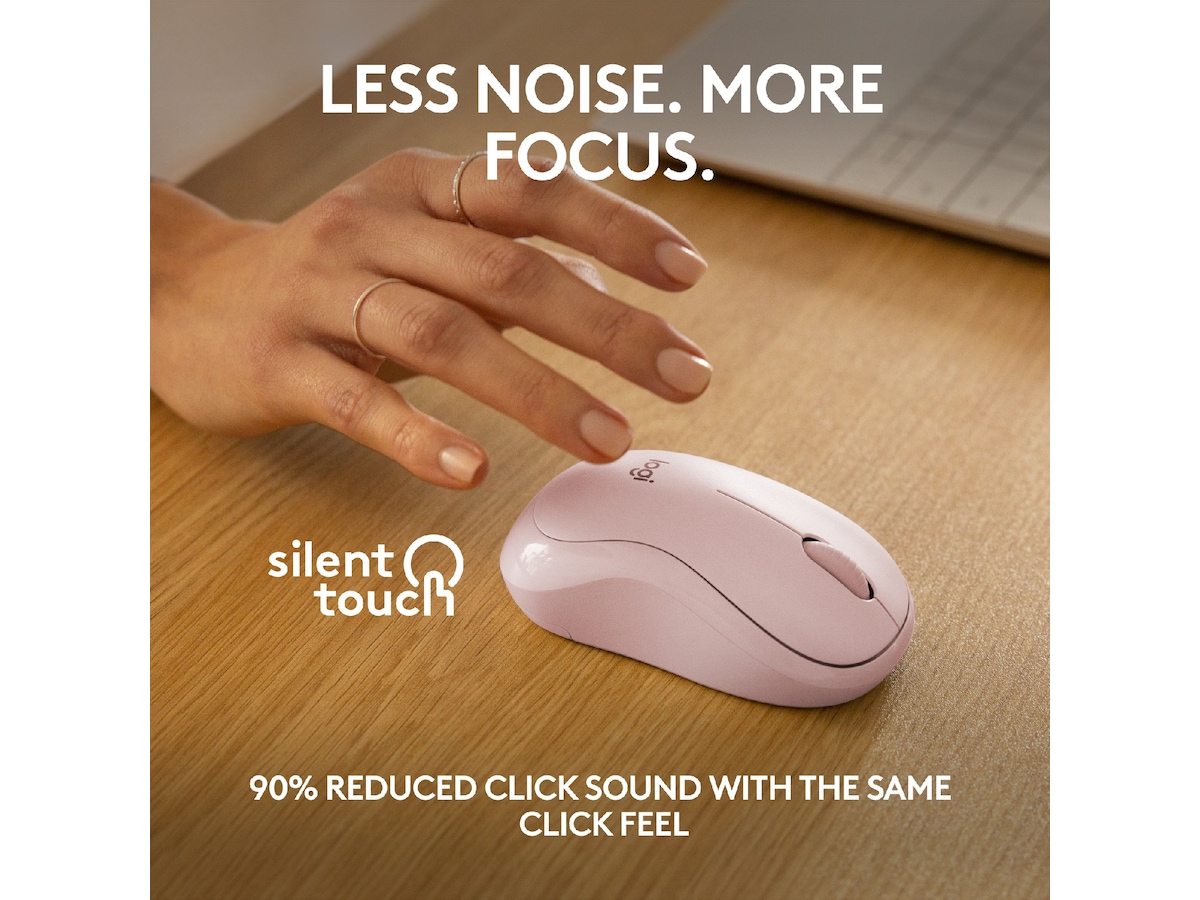 Logitech M240 Trådløs Mus (lyserød) Mus