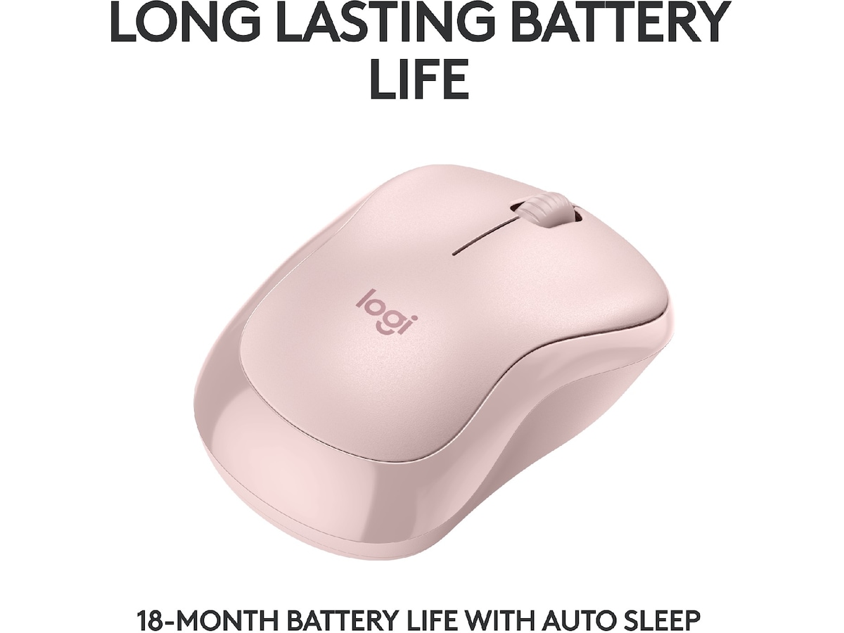 Logitech M240 Trådløs Mus (lyserød) Mus