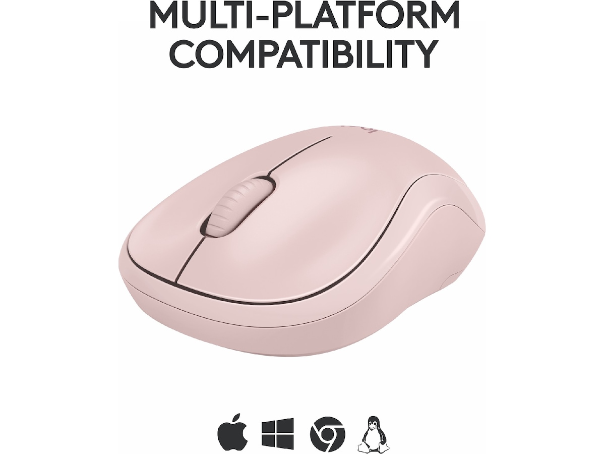 Logitech M240 Trådløs Mus (lyserød) Mus