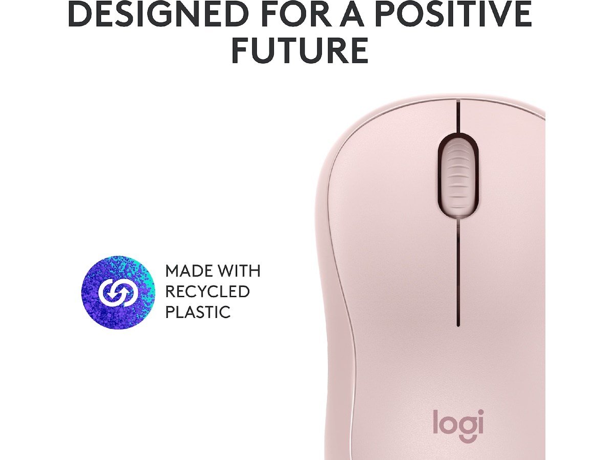 Logitech M240 Trådløs Mus (lyserød) Mus