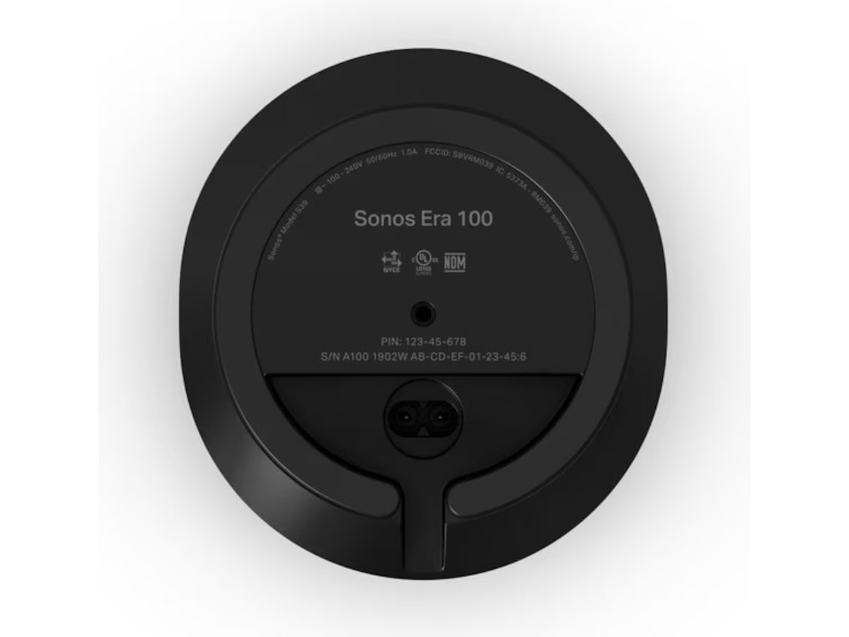 Sonos Era 100 Trådløs Højttaler (sort) 2-pack Højttalere