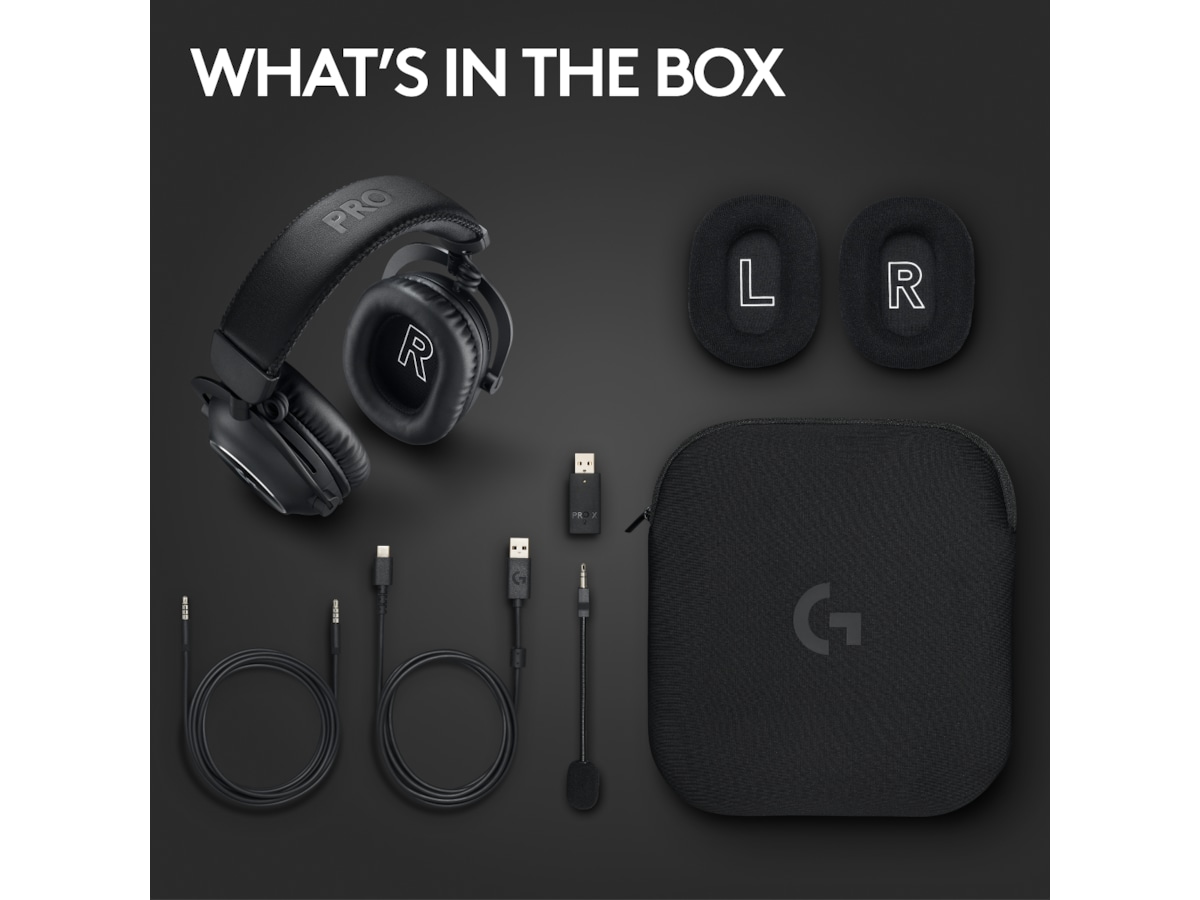 Logitech Pro X 2 Lightspeed Trådløst Gaming Headset (sort) Gamingheadset