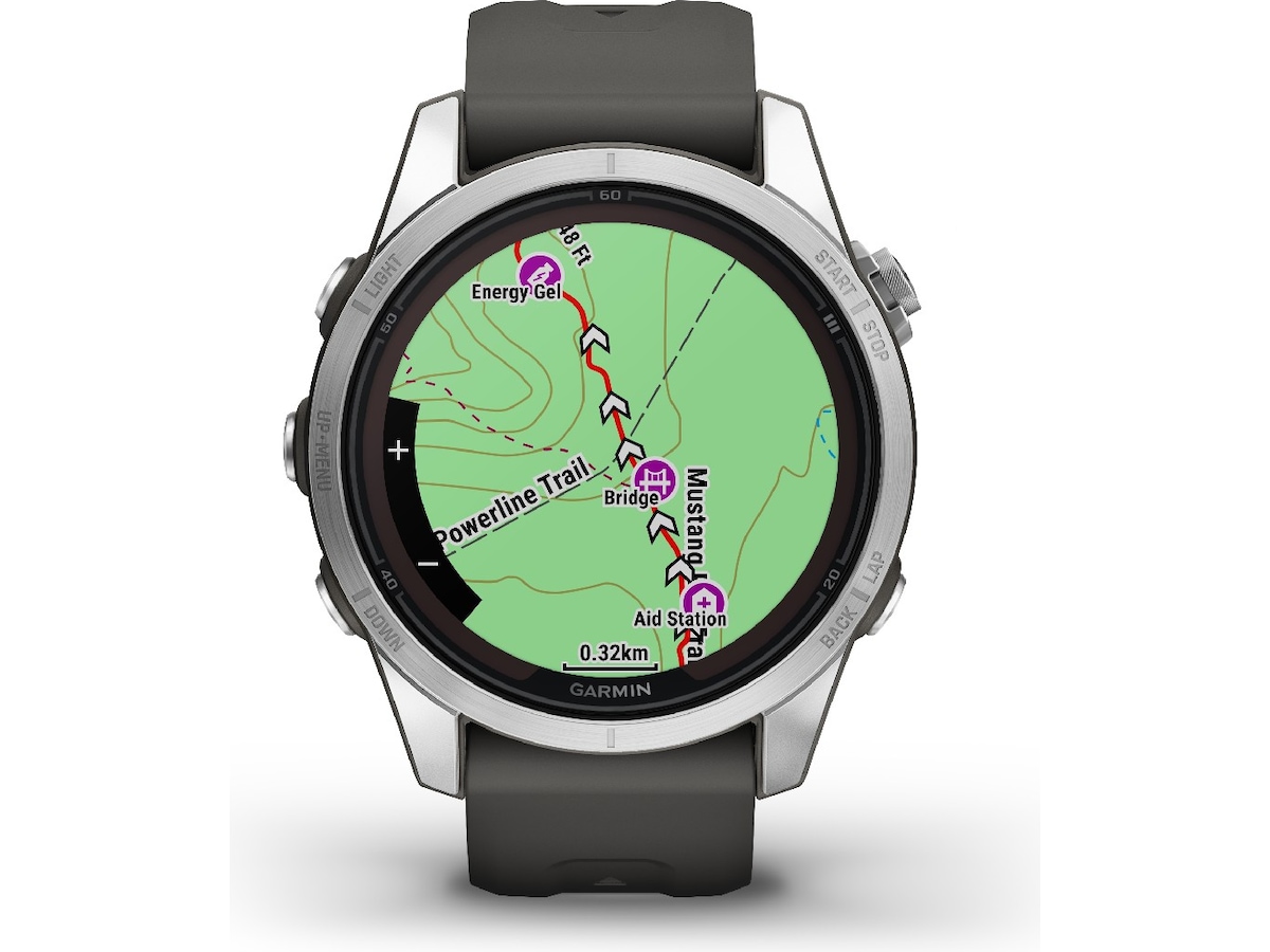 Garmin fenix 7S Pro Solar 42mm GPS (silver/graphite) Smartwatches