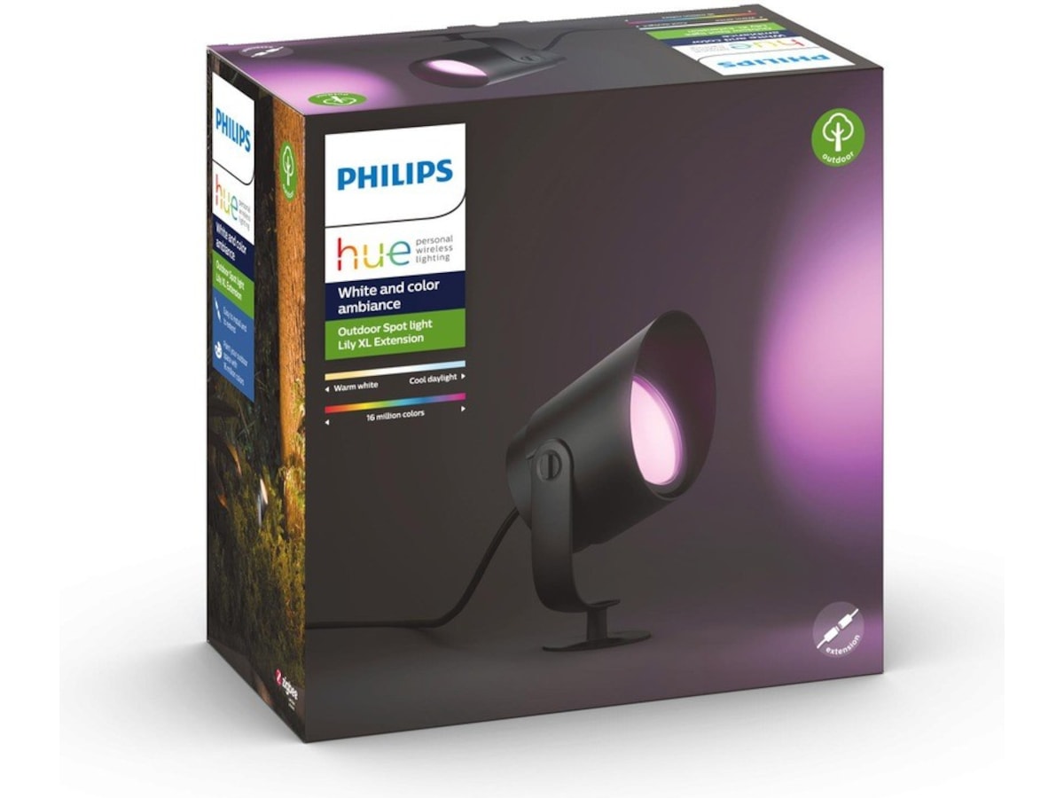Philips Hue Lily XL udendørs spot (sort) Gulvlampe