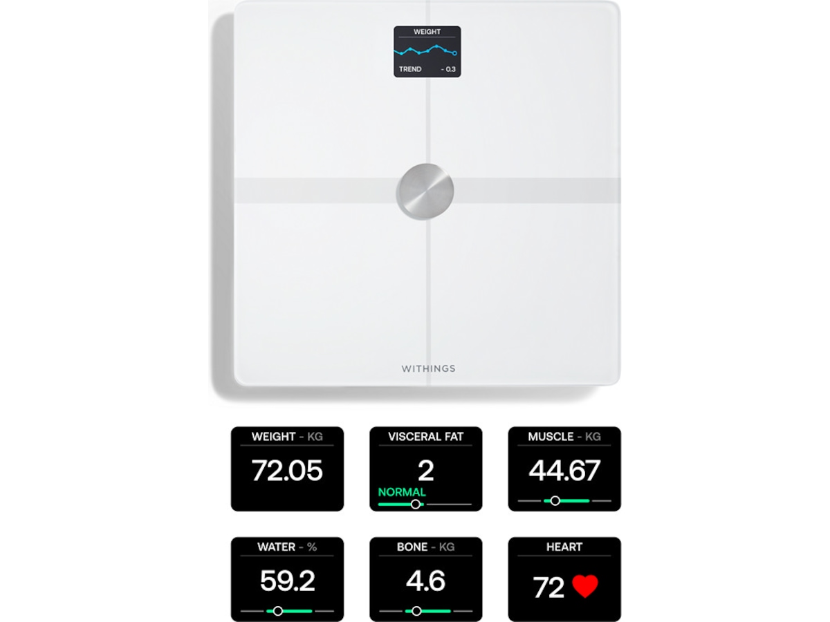 Withings Body Smart Wi-Fi badevægt (hvid) Badevægte