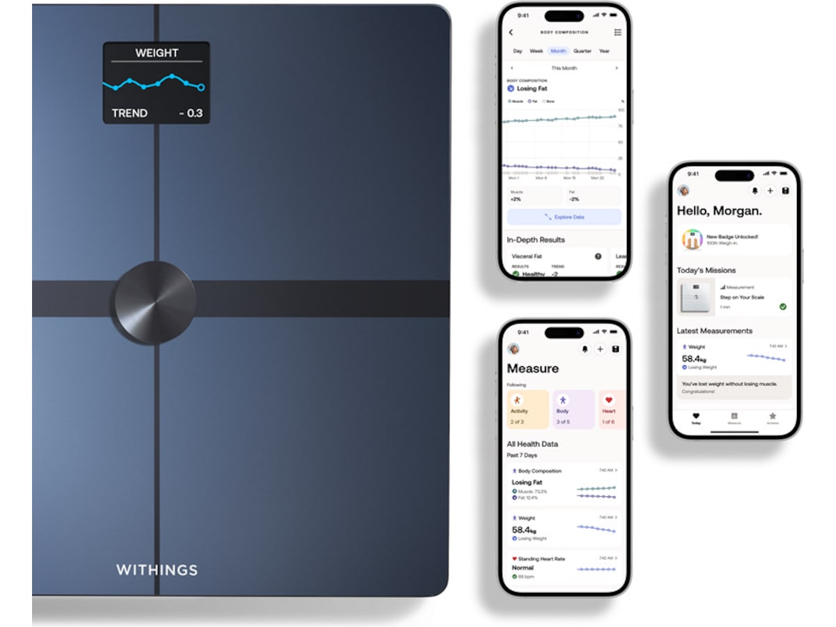 Withings Body Smart Wi-Fi badevægt (sort) Badevægte