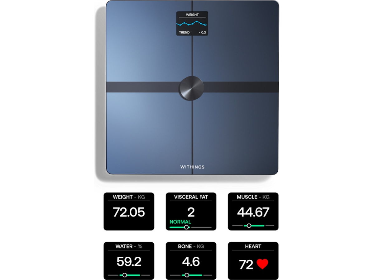 Withings Body Smart Wi-Fi badevægt (sort) Badevægte