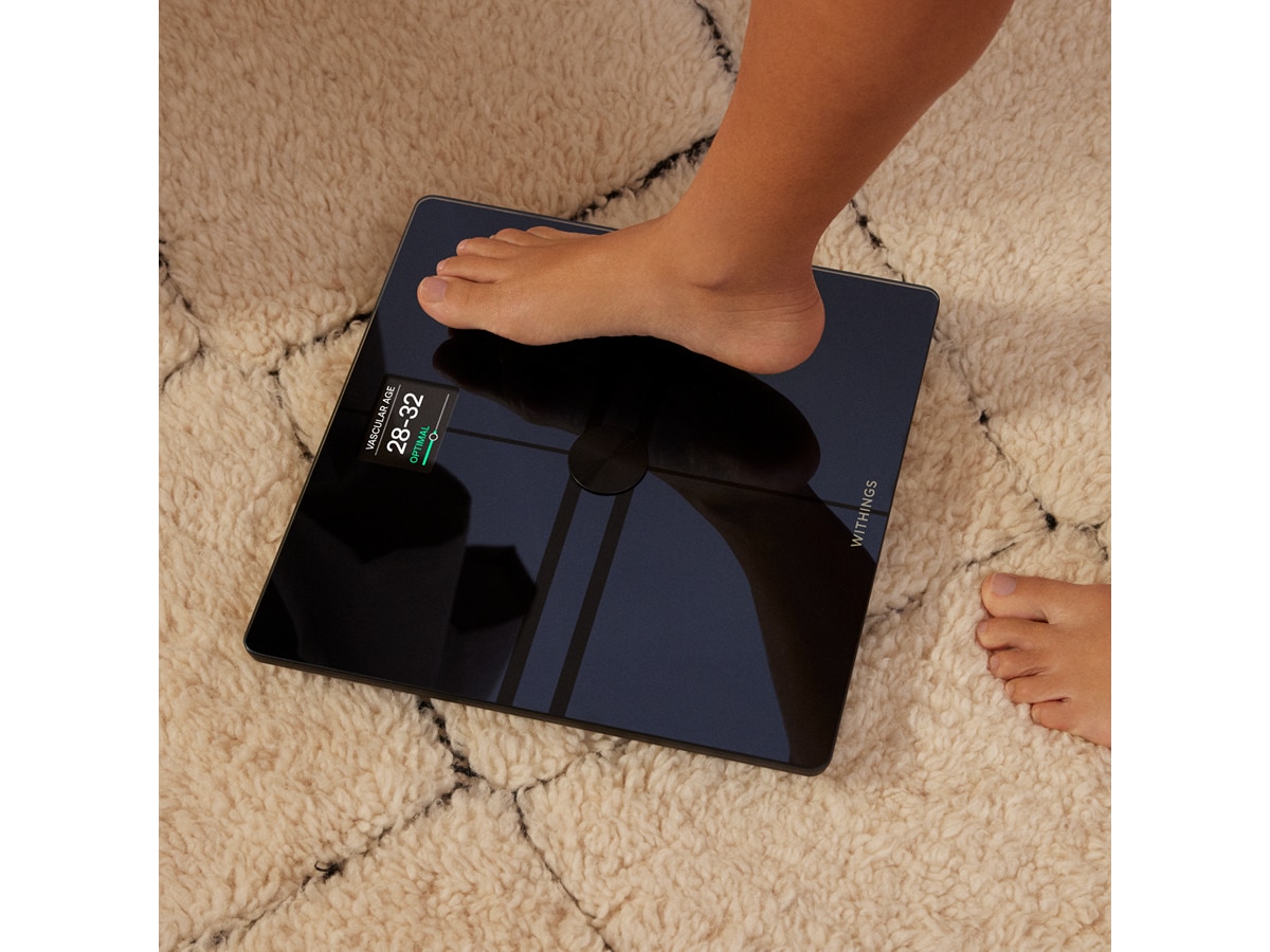 Withings Body Comp Wi-Fi smart badevægt (sort) Badevægte