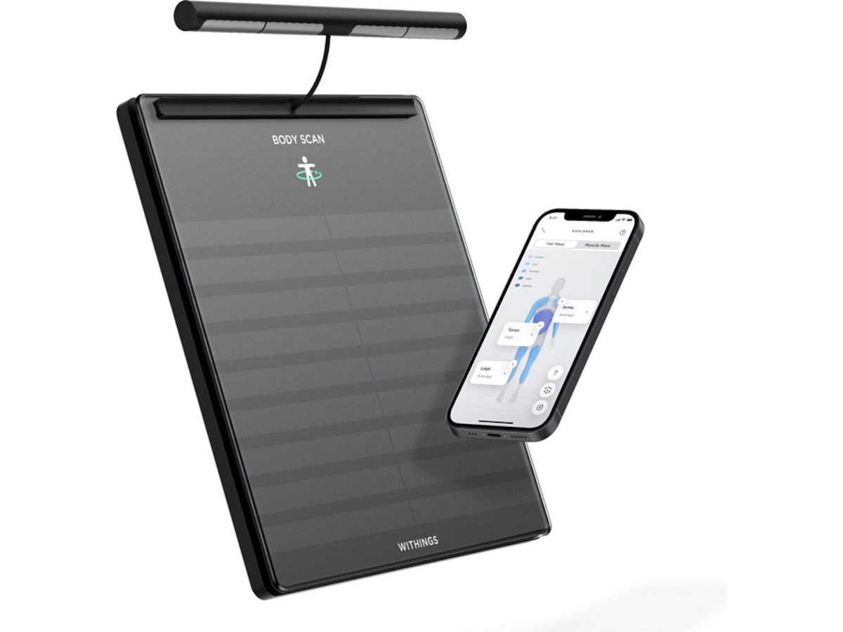 Withings Body Scan smart badevægt (sort) Badevægte