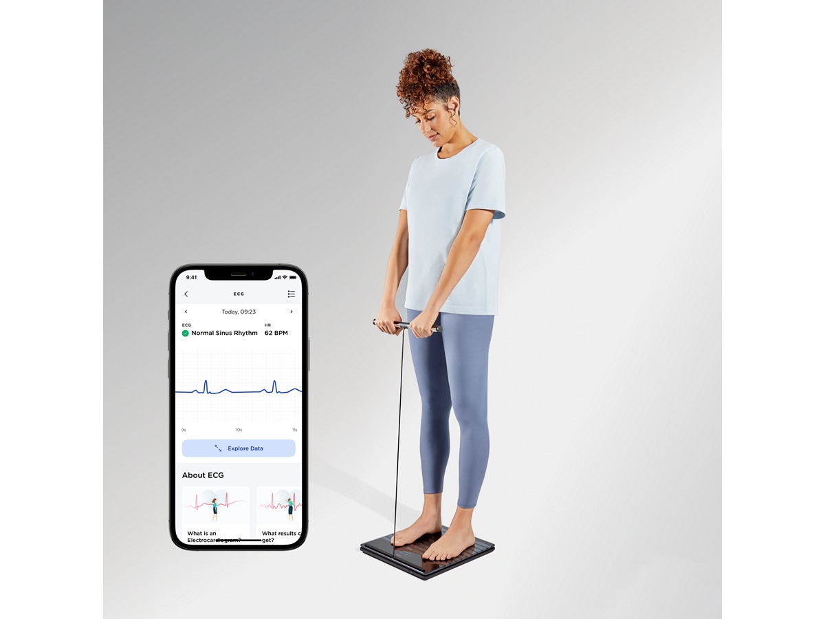 Withings Body Scan smart badevægt (sort) Badevægte