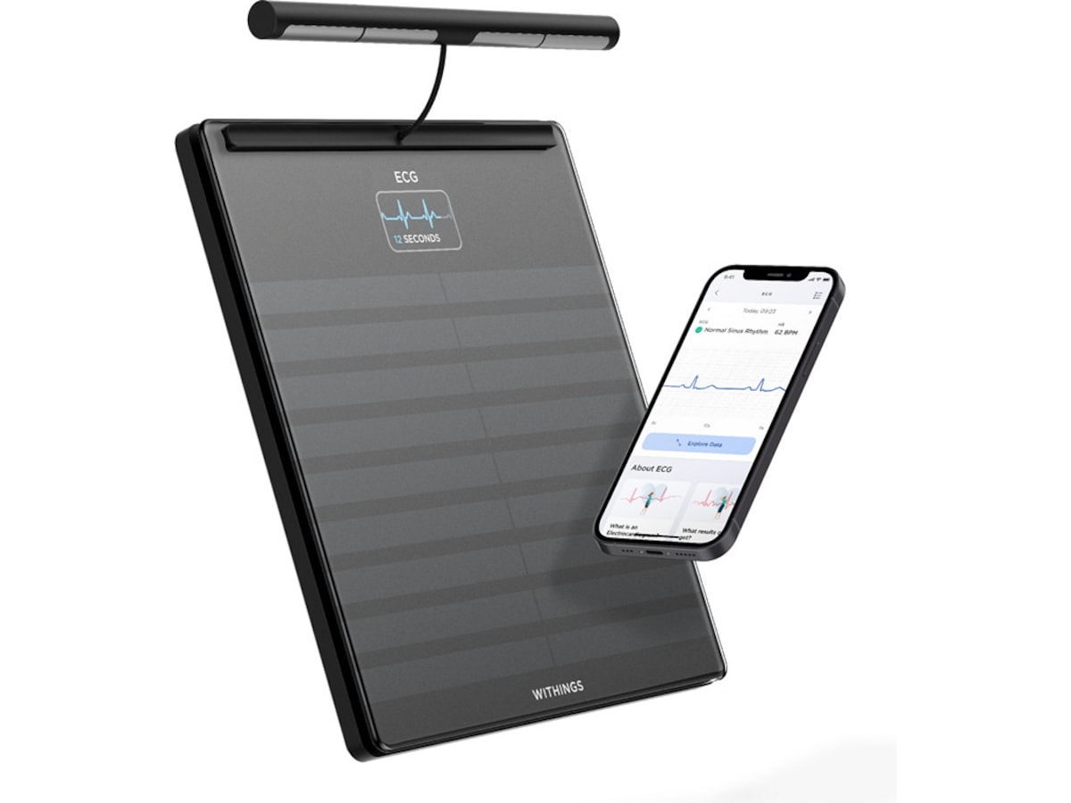 Withings Body Scan smart badevægt (sort) Badevægte