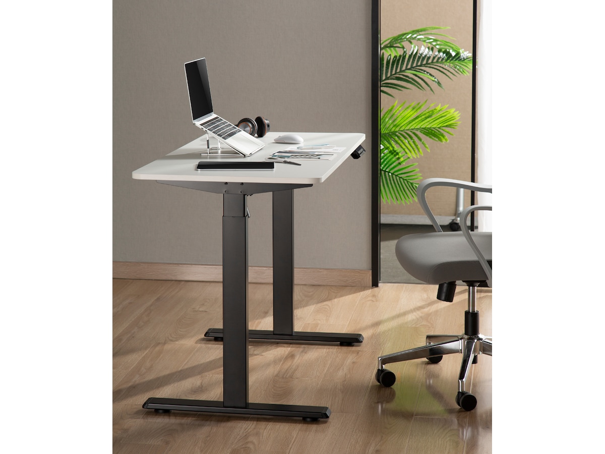 Ergonomisk hæve/sænke skrivebord 120cm (sort) Aktivitetsborde