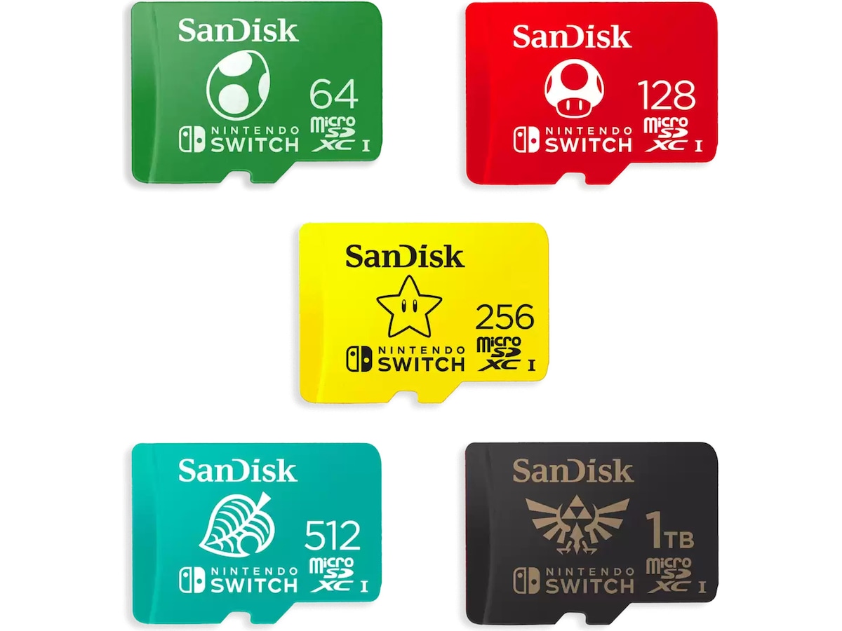 SanDisk MicroSDXC 512GB Switch Flash-hukommelse