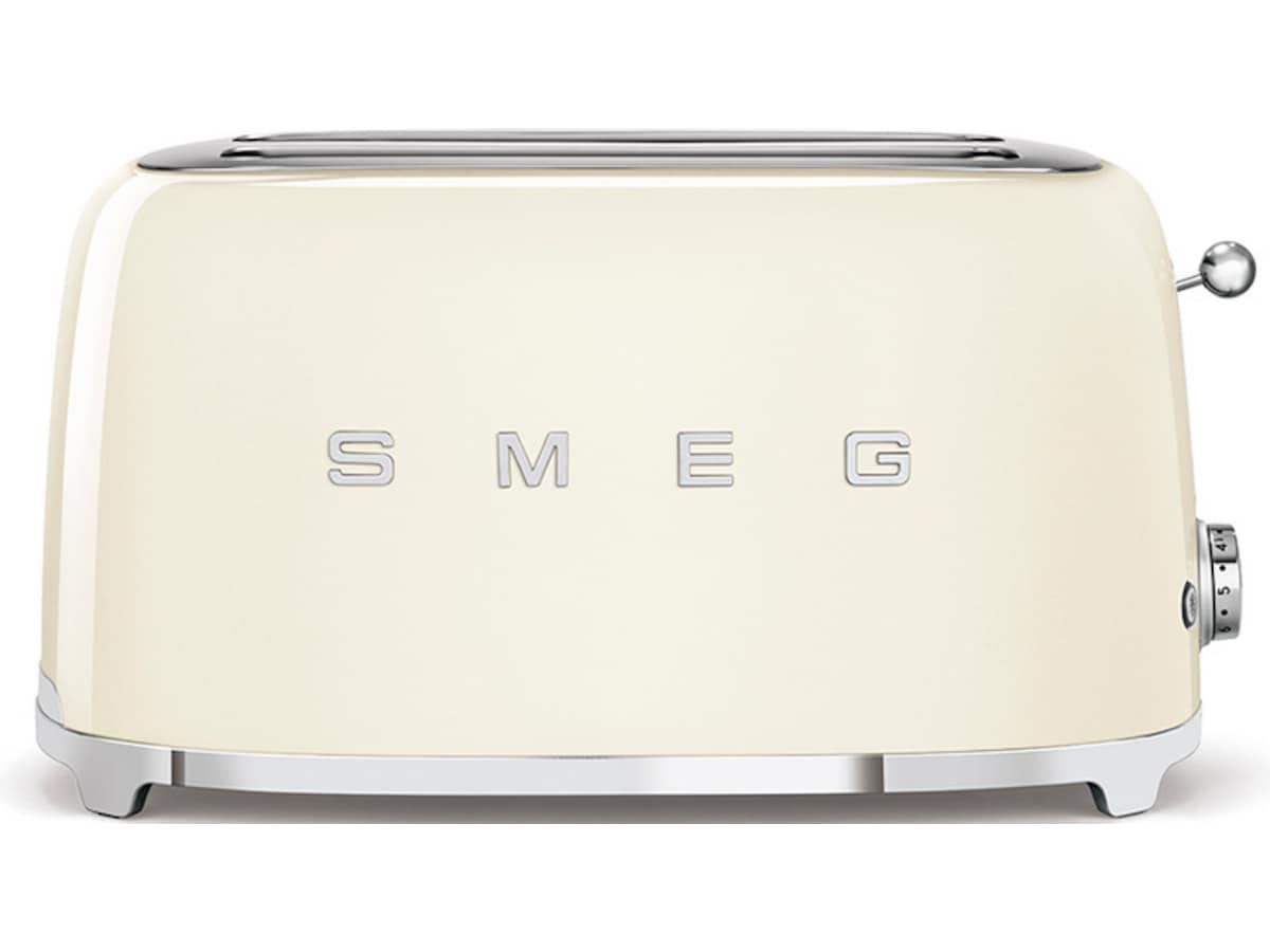 Smeg TSF02CREU 4x2 brødrister (cream) Brødristere
