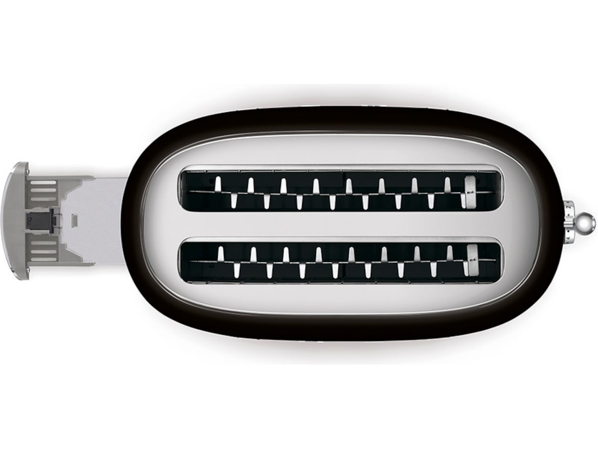 Smeg TSF02BLEU 4x2 brødrister (sort) Brødristere