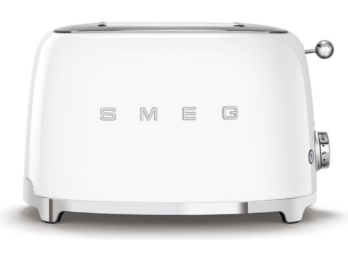 Smeg TSF01WHEU Brødrister til 2 skiver (hvid) Brødristere