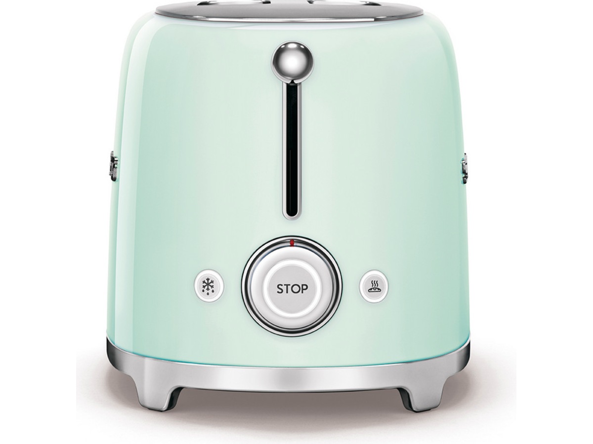 Smeg TSF01WHEU Brødrister til 2 skiver (pastel grøn) Brødristere