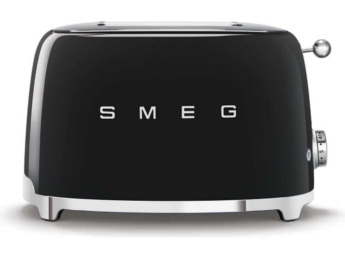 Smeg TSF01BLEU Brødrister til 2 skiver (sort) Brødristere