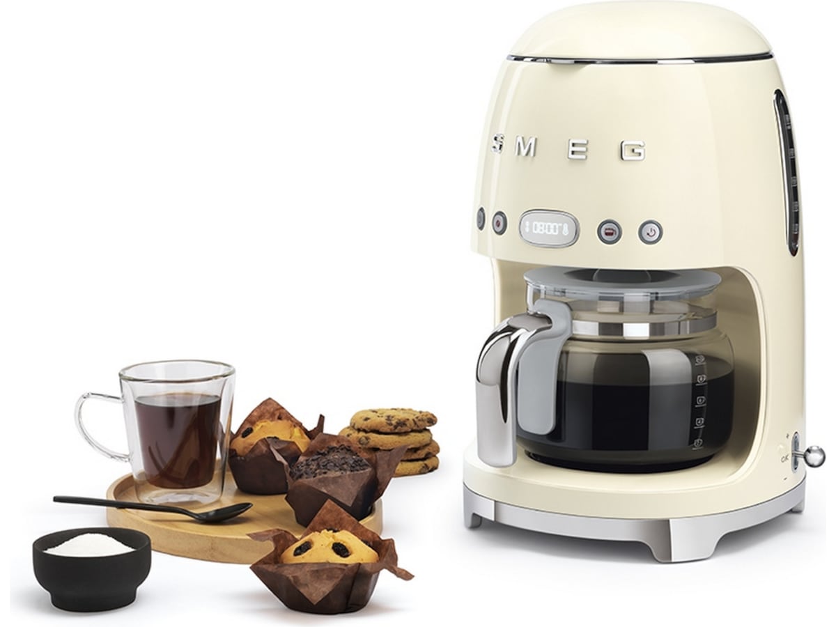 Smeg DCF02CREU Kaffemaskine (cream) Kaffemaskiner