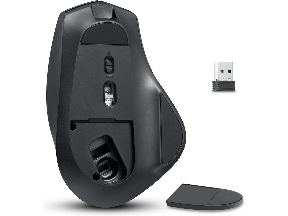 Andersson WSM-3000 trådløs ergonomisk mus (sort) Ergonomiske