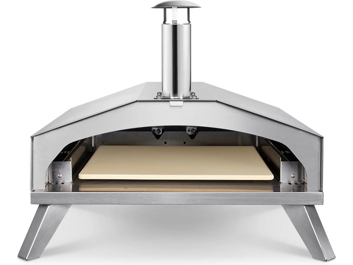 Austin and Barbeque AABQ 16" Gasfyret pizzaovn (rustfrit stål) Pizzaovne