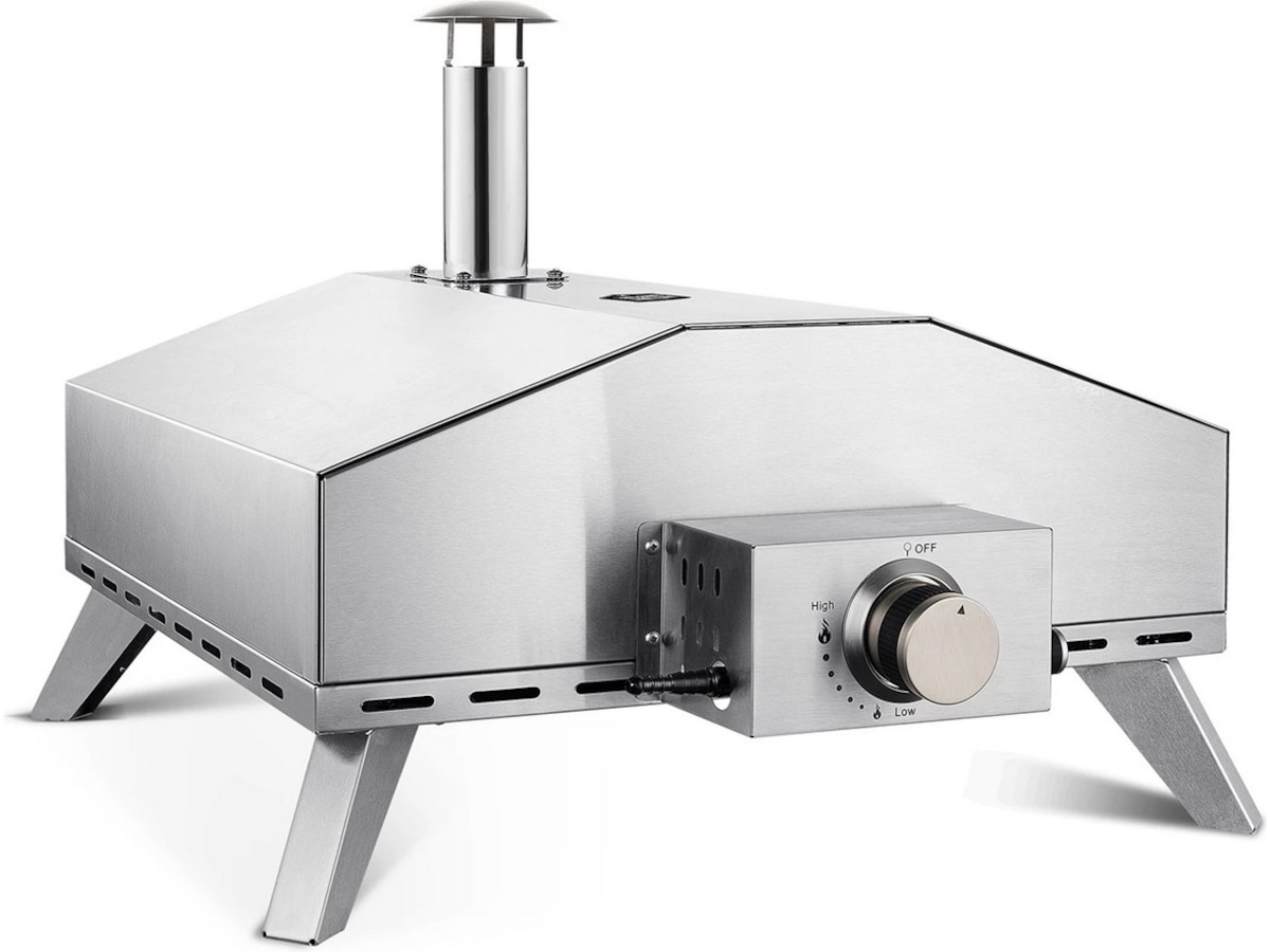 Austin and Barbeque AABQ 16" Gasfyret pizzaovn (rustfrit stål) Pizzaovne