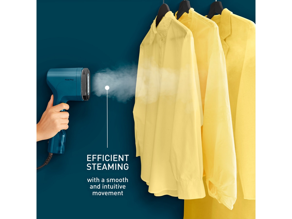 Tefal Pure POP Garment Steamer (blå) Tøjdampere