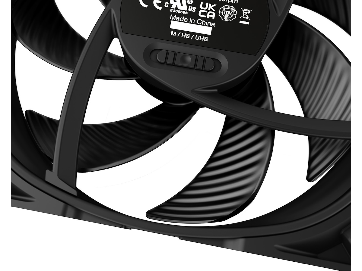 be quiet! Silent Wings Pro 4 140mm PWM Blæser (sort) Blæsere