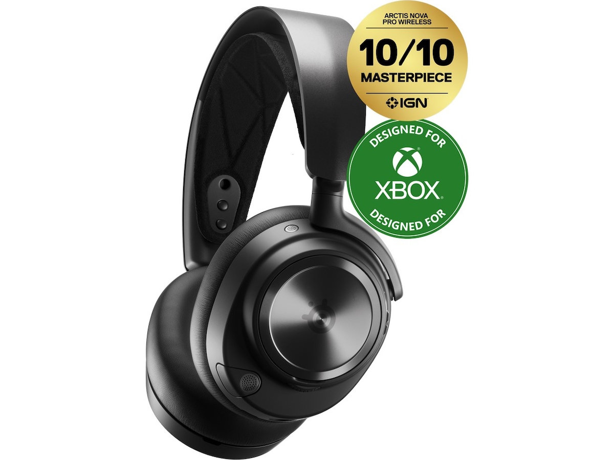 SteelSeries Arctis Nova Pro trådløst gamingheadset med aktiv støjreduktion Gamingheadset