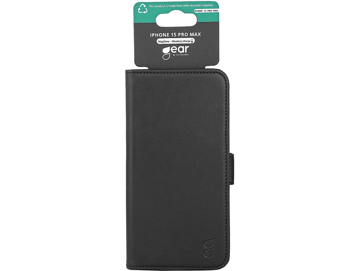 Gear iPhone 15 Pro Max Cover (sort) Mobilcover